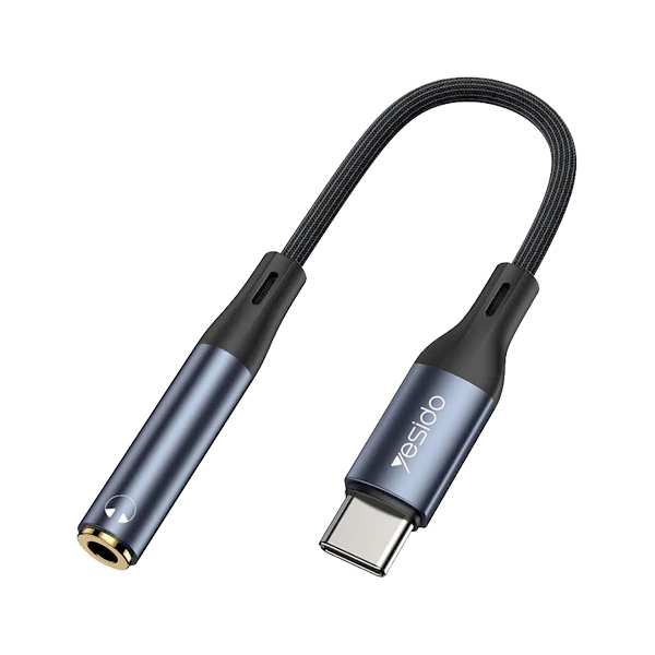 مبدل USB-C به جک 3.5 میلی متری برند یسیدو مدل YAU-38
