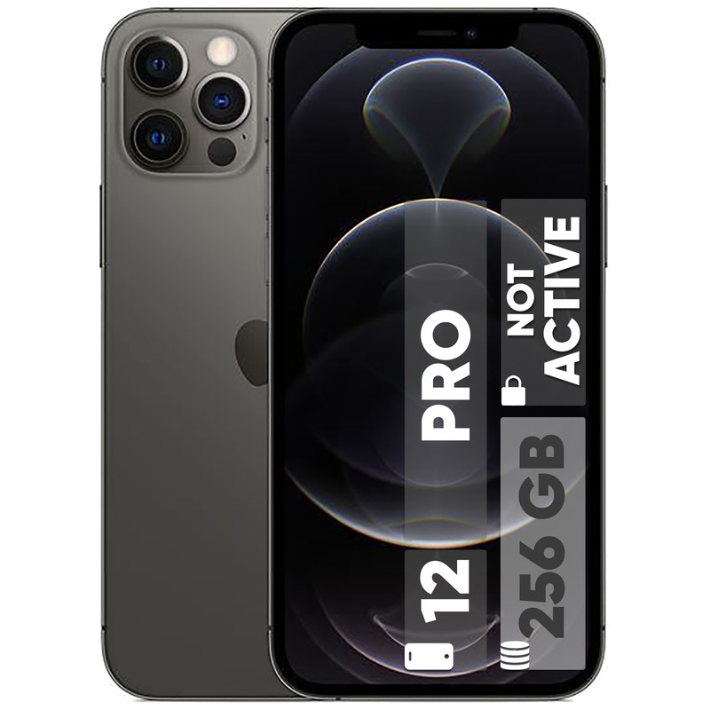 گوشی کارکرده iphone 12 pro مشکی – پارت نامبر LLA با سلامت باتری 76 درصد
