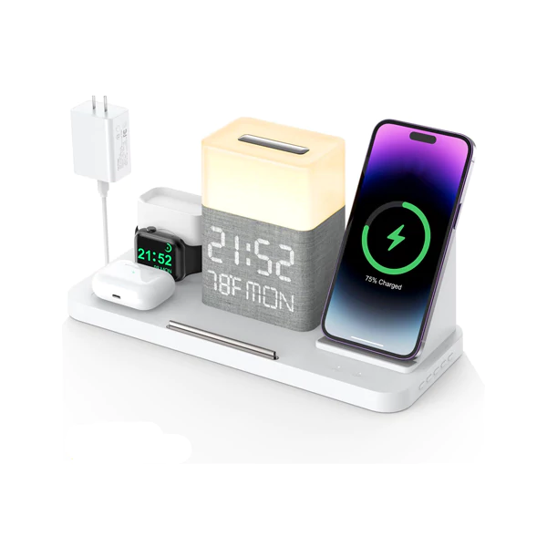 گجت شارژر وایرلس مدل Bezosmax 5 in 1