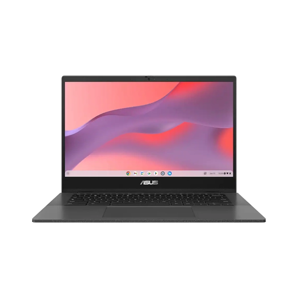 لپ تاپ ASUS Chromebook CM14 ، صفحه نمایش 14 اینچی ضد تابش HD (1366×768)، MediaTek Kompanio 520، 4 گیگابایت رم، 64 گیگابایت eMMC، ChromeOS، خاکستری، CM1402CM2A-DS44
