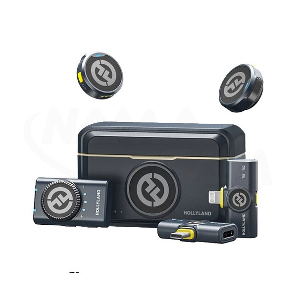 میکروفون کمبو بیسیم دو نفره هالی لند مدل LARK M2