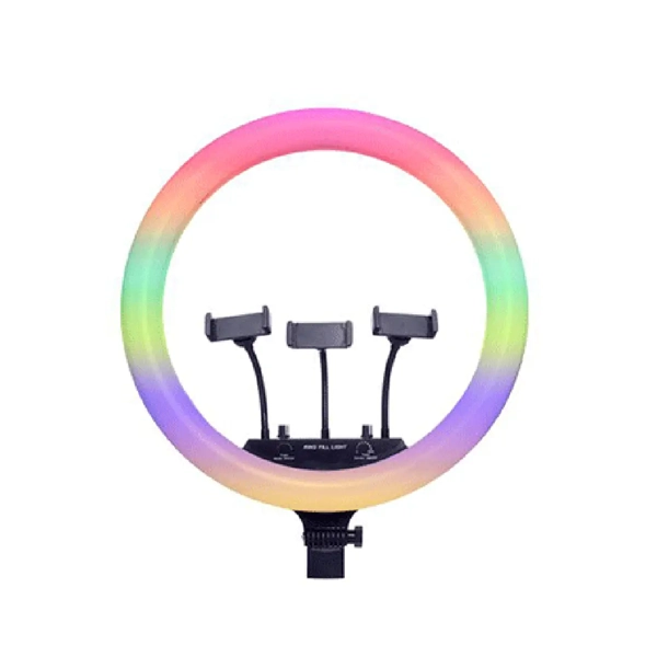 رینگ لایت مدل MJ18-RGB