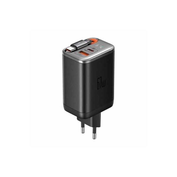 شارژر دیواری مک دودو مدل CH-4100 توان 67 وات به همراه کابل متصل به بدنه USB-C